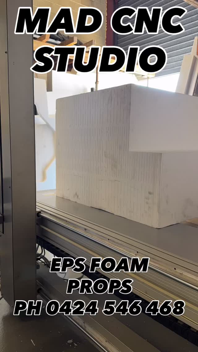 #customized #cncmachining #cnc #3d #4axismachining #eps #woodworking #facadedesign #claddingwall #foamprops or