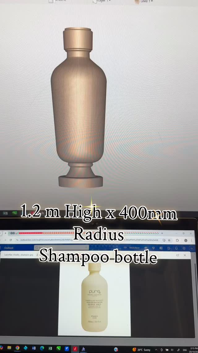 #customized #cncmachining #cnc #3d #4axismachining #eps #facadedesign #claddingwall #woodworking #foam #prop #event