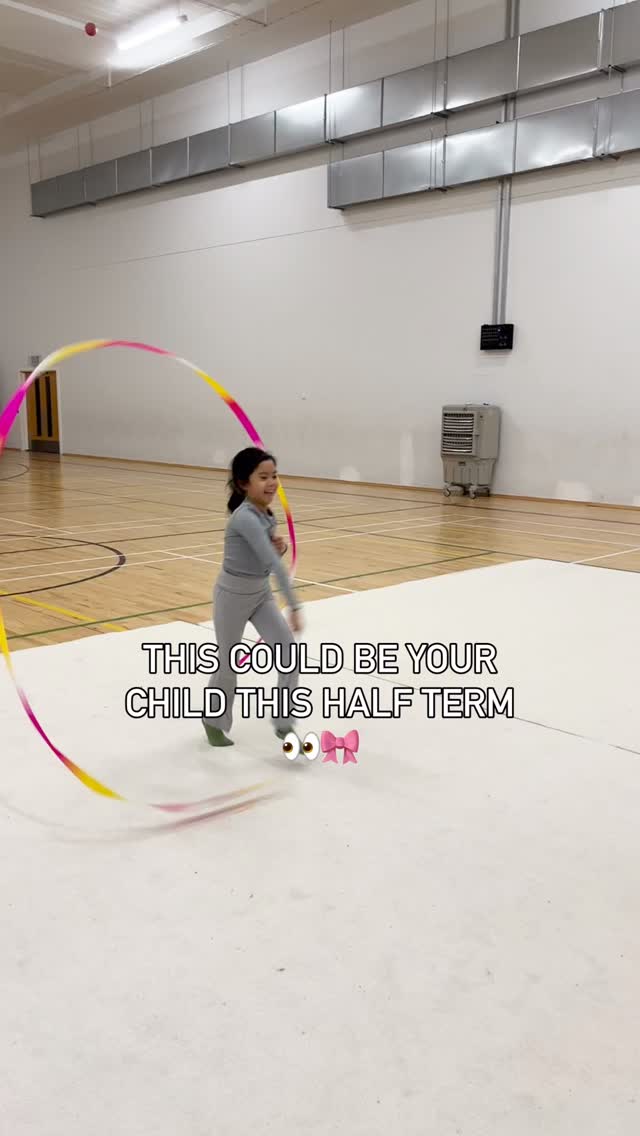 ✨ Imagine your child twirling ribbons, laughing with new friends and discovering how magical rhythmic gymnastics is 💫
That’s exactly what’s waiting at our Half-Term Camp this Wednesday, 29th October, 10am–4pm! 🎀
💖 Last chance to sign up!
Don’t let them miss a day full of movement, music and sparkle — DM me now for the booking link before it’s gone!
#rhythmicgymnastics #halftermfun #kidsofkensington #shinebrightgymnastics #kensingtongymnastics