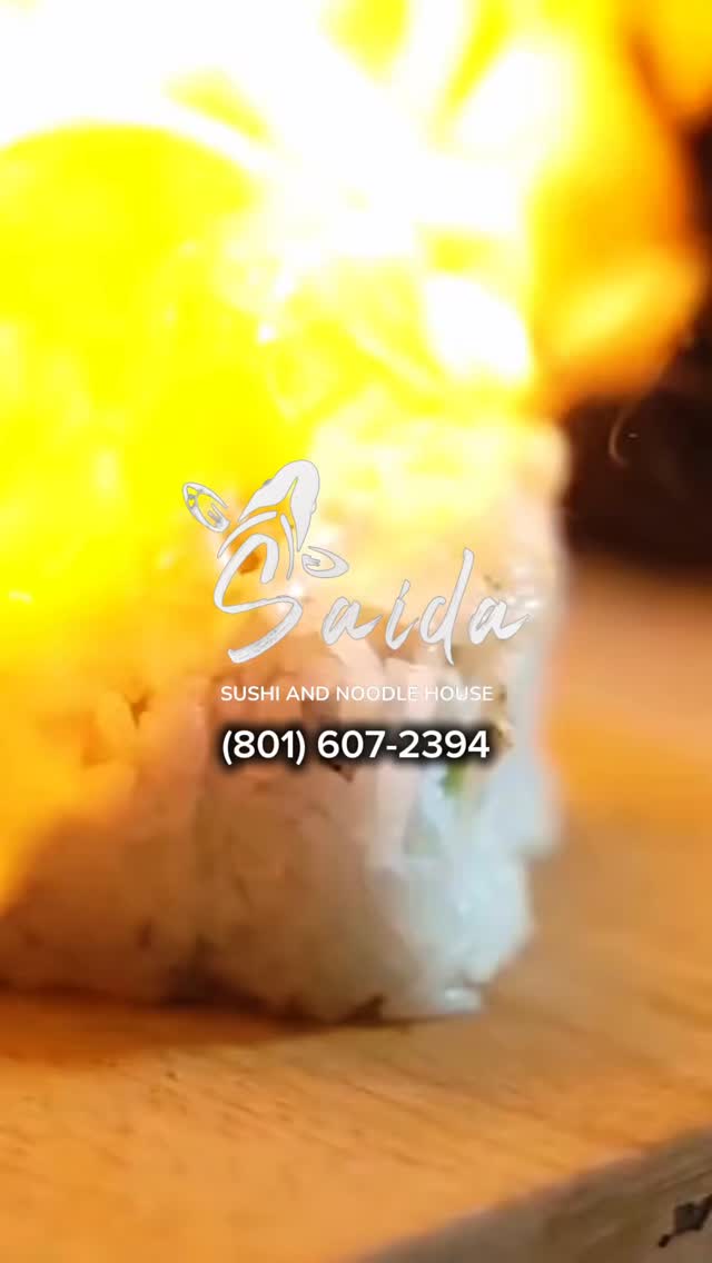 Sun’s out, sushi’s up! Cheers to an awesome Friday at Saida. 🍜#provorestaurants #utahrestaurants #vietnameserestaurant #saidasushinoodlehouse #sushirestaurant #sushirestaurant #provorestaurant #utahrestaurant #provorestaurantreview #saidasushinoodles