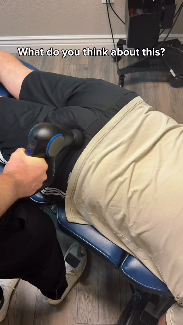 When the adjustment hits just right! Michael Scott gets it. #chiropractic #sportsmedicine #theragun #adjustment