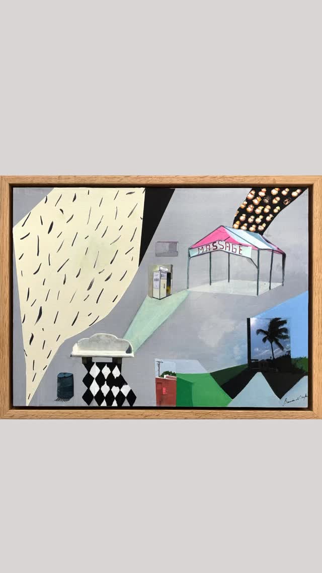 The Art Yard Sale Online is LIVE.
I have a new original and a limited edition mini print available at exclusive prices just for the weekend.
Here’s the original:
‘Rest Here’
Original painting with collage on linen on birch ply
Framed in an oak tray frame
43.5 x 33.5 x 3cm
They’re available right now!
👉 Link in bio to view the pieces.
If you’re in Brighton, come see them in person.
📍 Pop-up gallery at 25 Dukes Lane, Brighton
🗓️ Open from Friday 21st November to Sunday 14th December
🕒 Opening hours: Wednesday-Sunday, 12am-4pm. Monday & Tuesday by appointment.
.
.
.
.
#bonnieandclydeart
#ArtYardSale
#BrightonArt
ContemporaryArt
OriginalArt
ArtCollectors
UKArt