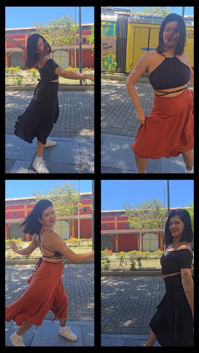 E lambada? Temos!
Temos lambadeira maravilhosa @luanna.prm vestindo
Saia envelope viscose e cropped triangulo / cropped julia manga curta
Entra no ritmo 💃
#lambada #roupadedanca #estilobalanco