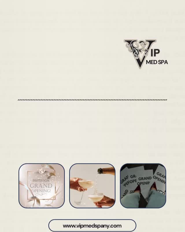 TOMORROW!! @vipmedspany Grand Opening! 5:30-7:30pm here at the salon!! Can’t wait to see everyone 🩵🩵