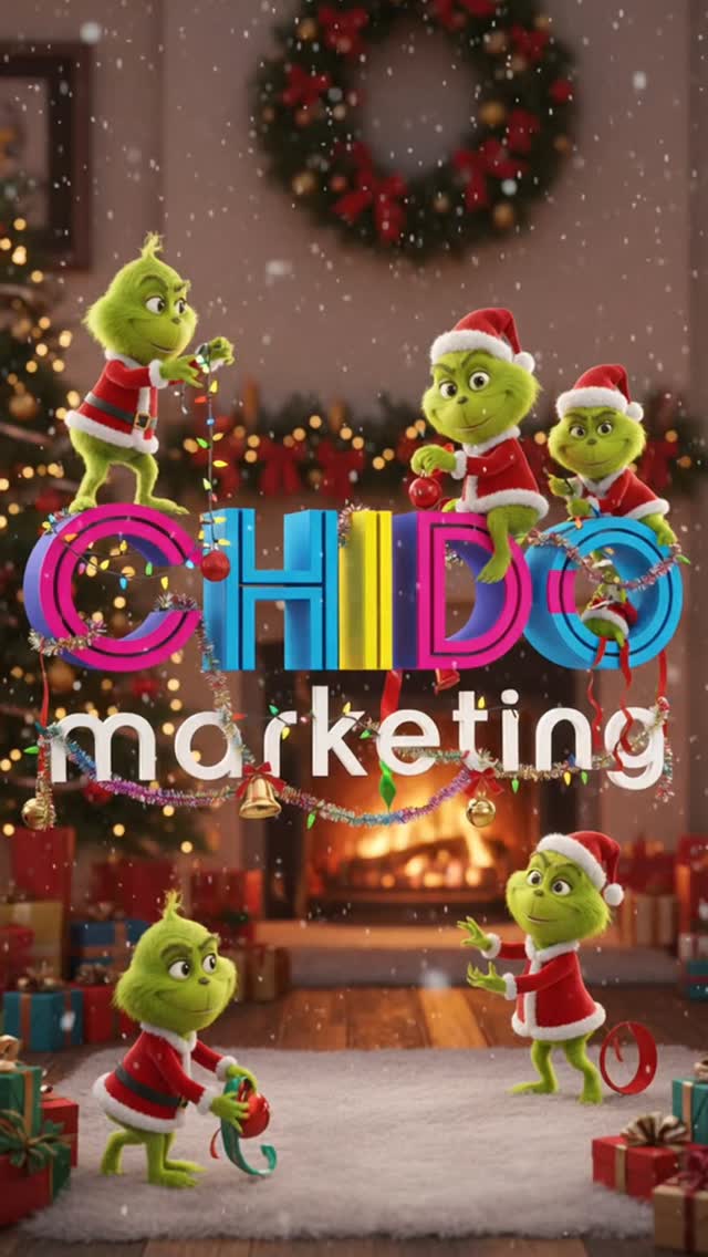 Merry Christmas from the @chidomarketing team to your family.