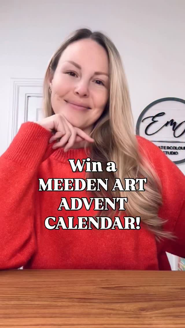 I‘ve partnered with @meeden.art to gift 5 Christmas Gift Boxes full of Art Supplies to 5 lucky winners! And I will unbox this exact same gift box on December 15th on YouTube.
Here is how to participate:
1.Follow me @emjlefebvre and Meeden @meeden.art
2.Tag one friend in the comments
It’s that easy!
I will announce the winners on December 15th here on Instagram!
🌍 This giveaway is open to those who are based in the USA, Canada, EU, UK, and Australia only due to Meeden’s shipping restrictions.
*Please note that by entering the giveaway, you must be comfortable sharing your address, phone number, and email if you are selected as a winner, as this information is required for shipping. If you are not comfortable with this, please do not enter the giveaway.
The winners’ information will be collected by the MEEDEN staff account @meeden.marketing.
Best of luck and happy painting!