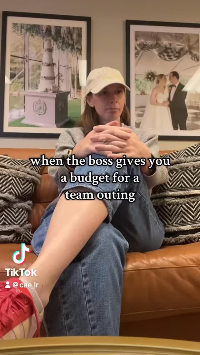 Joe hasn't caught the team outing vision yet but he will… You just wait… he will. #weddingproduction #arkansaswedding #professionalweekenders #officehumor