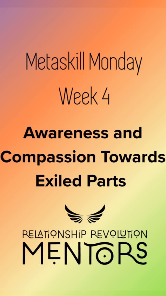Awareness and compassion towards exiled parts: such as the desire to hurt, demand, seek vengeance as well as the vulnerable feelings of fear, need, heartbreak, remorse, and appreciation. This requires self permission to experience those feelings and reactions that were not safe to own in the past. (Embodied Relationship Mentoring, Marcia and Brian Gleason)
When we do not have consciousness/awareness of our exiled parts, which we all have, and have compassion for these parts, then they can come out in ways that hurt your partner and ultimately you as well. If you had experiences in the past where you could not express fear, saddness, hurt, anger; a common thing is to suppress these feelings. If we hide them from ourself and from others we can’t work through the feelings. If we don’t work through the feelings, they are actually still there as exiled parts which then come out in subtle and sometimes overt ways, such as withdrawing from your partner, ignoring your partner, doing something that you know will make them feel bad, to punish them of sorts.
If we can own (to ourselves)that we developed these in order to protect yourself with compassion that it is a defense mechanism that you wisely created in the past as a child or when the stakes were high emotionally, and at that point served you. The next step is to have the compassion and awareness that it has existed, and give that exiled part love, compassion and empathy. Notice and see what you need? Ask your inner self and let yourself know that it is a human response. You then can let yourself know that you have the ability to make the determination about what you want to do and how far you want to go with these vulnerable feelings and experiences.
The most important part is to care for yourself and have compassion for yourself and your experience/s, that there is nothing wrong with you.
#embodiedrelationships #somatichealing #rrmentors #lesbianrelationships #relationshiprevolutionmentoring