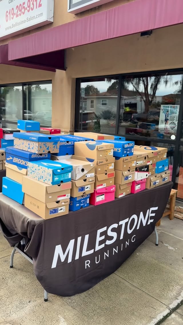 They have the GOODS! Our great friends @milestonerunning is hosting your San Diego 50 & Trail runs packet pick from Tuesday-Thursday 12:00pm-6:00pm Grab those last minute gels, hydration, or gear and the boys are giving you 15% off! Say hi and support or local running store.