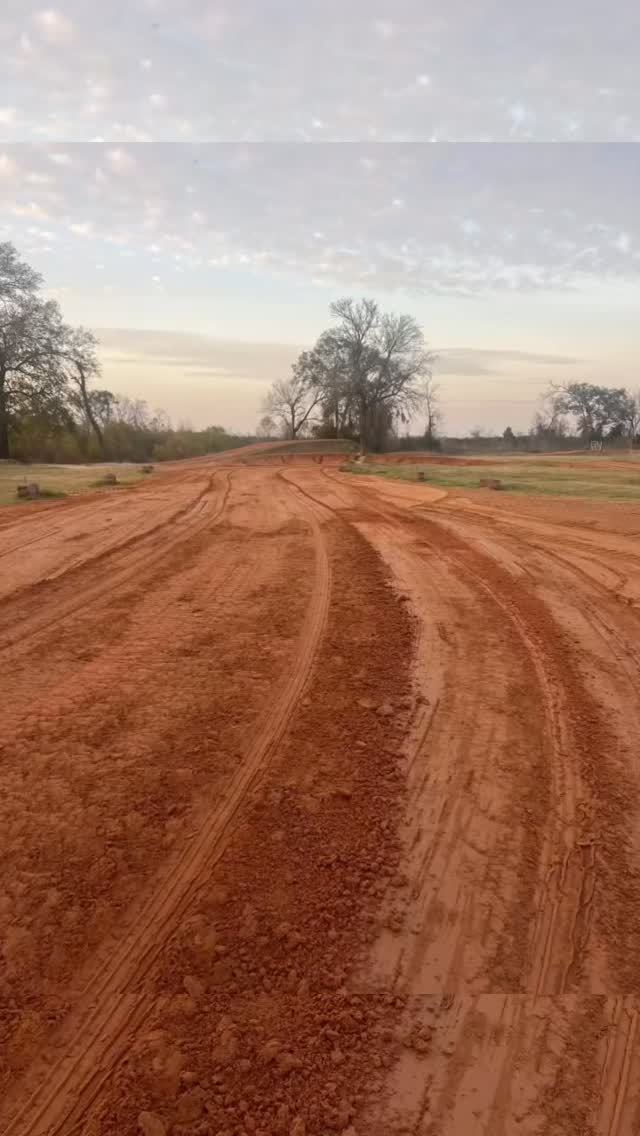 Tracks will be good to go for tomorrows practice!