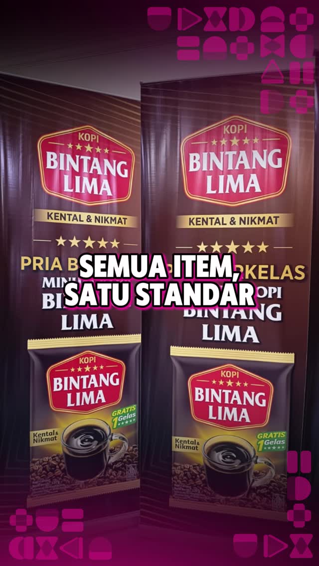 Di balik satu event atau kampanye selalu ada banyak kebutuhan cetak yang harus berjalan beriringan.
Seperti yang dibutuhkan oleh Kopi Bintang Lima, Printworks, mengerjakan berbagai item mulai dari roll up banner , event desk, spanduk, board, hingga kartu flazz.
Semua dikerjakan dengan standar kualitas yang sama.
#Printworks
#PrintingSolution
#EventPrinting
#BehindThePrint