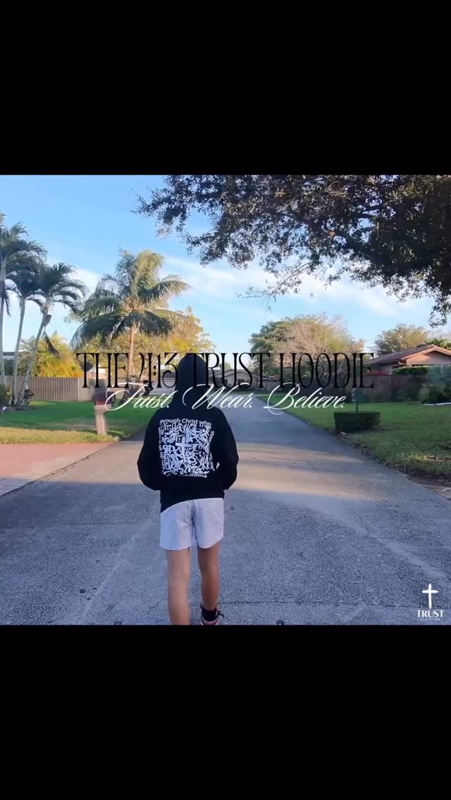 The 413 Trust Hoodie is more than a hoodie—it’s a reminder. No matter the season, you’re strengthened through Him.
Comfort you’ll love. Faith you’ll stand on.
Trust. Wear. Believe.