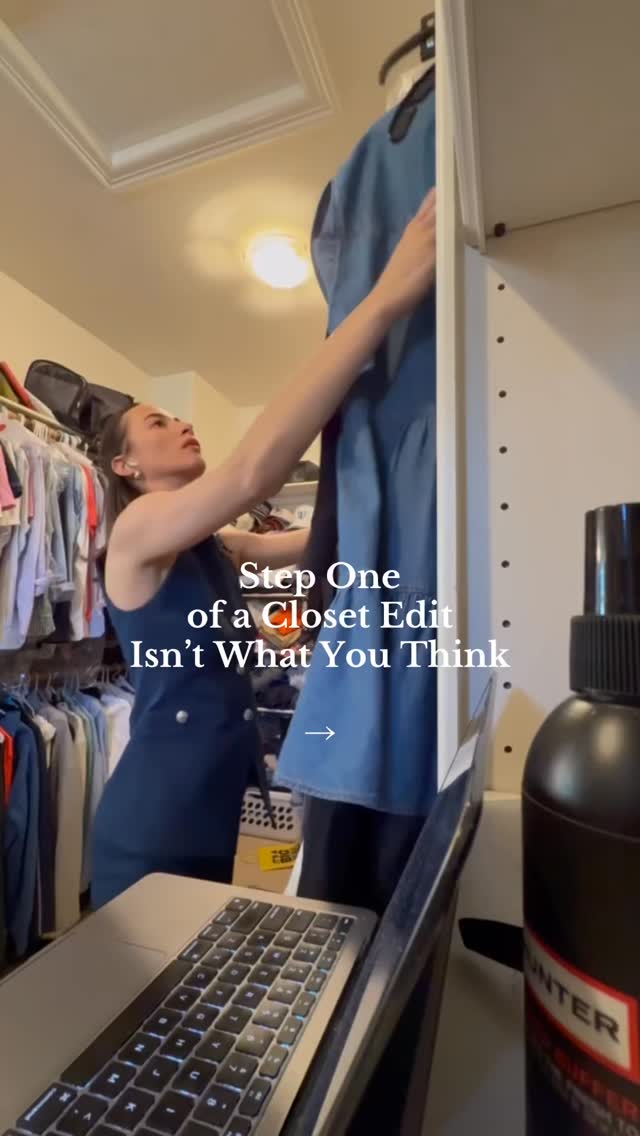 Every closet edit starts with clarity.
I always do a full walkthrough before reorganizing anything. Condition first. Alignment second. Refinement last.
Organization is step three — not step one.
Ready to elevate your closet edits?
Comment “CLOSET” and I’ll send you the link with our best guidance on delivering a refined, client-focused experience!
#personalstylist #mystylelist #fashion