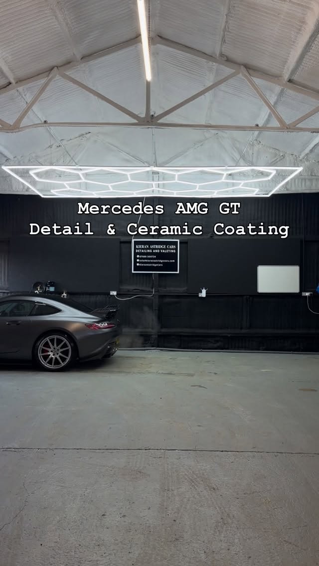 AMG GT Ceramic Coating 🇩🇪
We use @performanceppl . Inside our studio this coating is a dream to go on and gets the result we want every single time!
This time of year we’re coating a good 5-10 cars a week ready for the summer season!
#mercedesamggt #detailing #cardetailing #detailingworld #transformation