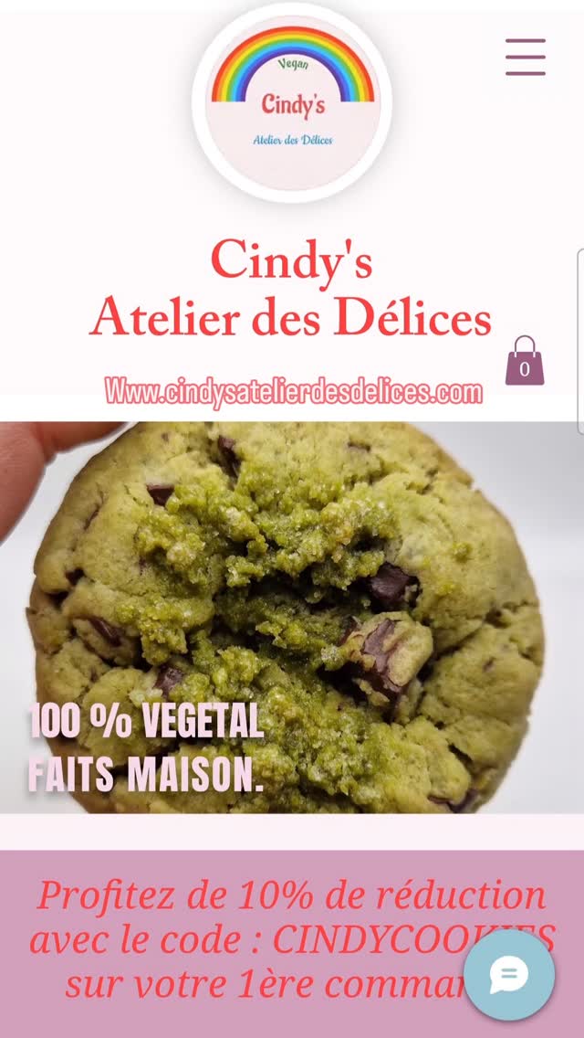 Envie de cookies moelleux, 100% vegan et faits maison ? 😍
📍TOURVES (83) ET ST MAX : commandez directement en MP.
📍FRANCE
Commandez directement sur mon site ( lien en bio) et recevez mes douceurs partout en France 🇫🇷 en 48h à 72h 📦
👉 -10% sur votre première commande avec le code CINDYCOOKIES 🍪💛
Le bonheur est à croquer !
BE HAPPY, EAT MY COOKIES 🍪
#vegan #CookiesMaison #livraison #france #var