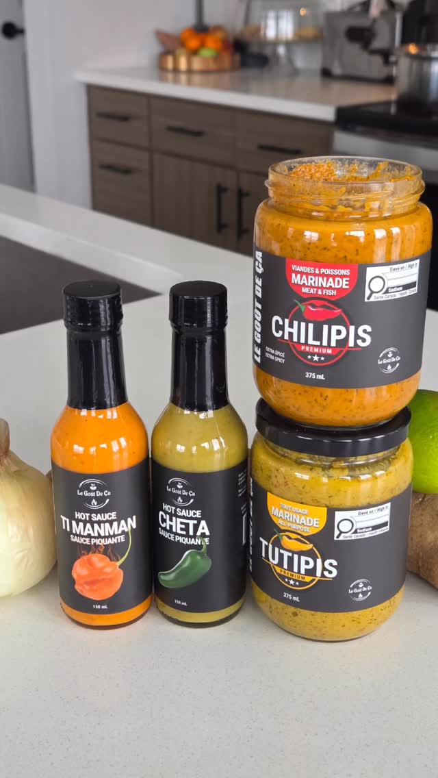 🍽️ Le Goût de Ça, c’est tout ce qu’il te faut pour cuisiner avec du goût… sans perdre des heures en cuisine.
Des marinades riches, des saveurs profondes et une qualité supérieure pour transformer tes plats en quelques minutes 😮🔥
Parce que bien manger ne devrait jamais être compliqué .
Le Goût de Ça is all you need to bring bold flavor to your meals… without spending hours in the kitchen.
Rich marinades, deep flavors, and premium quality made to elevate every bite 😮🔥
Because good food should never be complicated.
#legoutdeca #foodie #caribbeanfood #marinade #summertime
