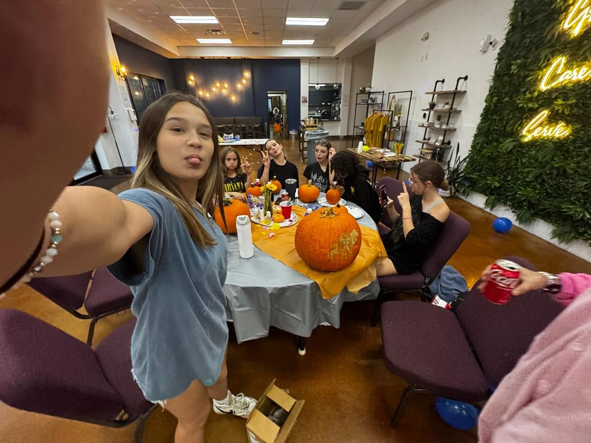 Our yearly costume and pumpkin party was a BLAST! 🎃