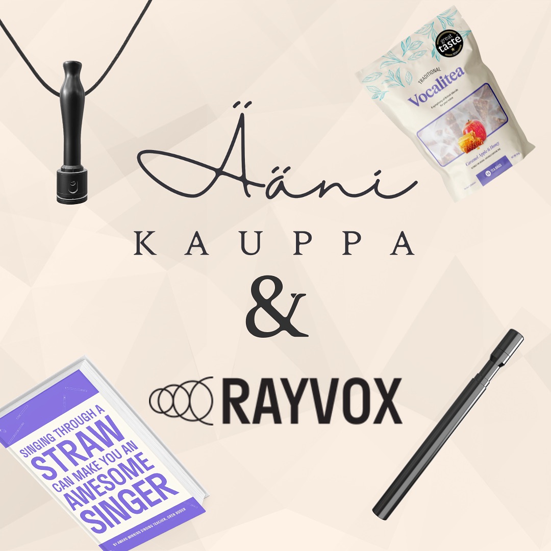HUIKEITA UUTISIA! 🤩
Miltä kuulostaa juuri äänityöläisille suunniteltu tee, joka tukee äänenkäyttäjän hyvinvointia? 🍵
Entä puolisulkuharjoitteluun suunniteltu säädettävä pilli? 🫶
Äänikauppa aloittaa yhteistyön brittiläisen RayVox:in kanssa ja maahantuo ensimmäistä kertaa Britannian ääniammattilaisten suosikkituotteita! 😍🔥
RayVoxin perustajan, palkitun laulunopettaja Oren Borderin innovaatiot ovat pian saatavilla myös Suomessa. Nyt alkavassa ennakkotilauksessa saat tuotteet alennettuun ennakkohintaan! ❤️
Käy katsomassa uutuudet verkkokaupasta!
