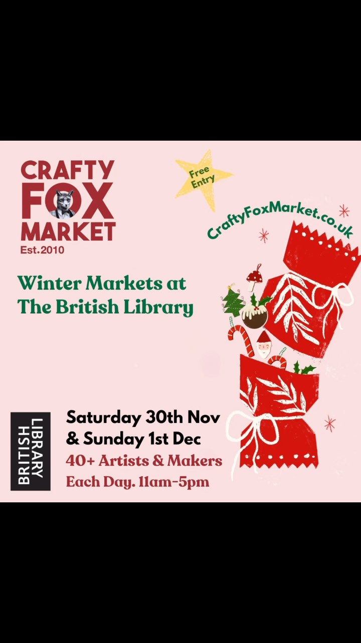🎄✨ This Weekend: Winter Market at the British Library! ✨🎄
.
The Crafty Fox Market has landed at the British Library, and it’s the perfect chance to tick off that Christmas shopping list! 🛍️ I’m thrilled to be part of this festive pop-up alongside incredible makers and creators.
.
🌟Find Me There🌟
I’ll be showcasing a wonderful selection of greeting cards - from thoughtful to festive fun. PLUS, my new 2025 A4 wall Calendar is here! Featuring uplifting quotes and new / unique illustrations that you can keep and frame. There’s also a selection of cards celebrating Black Brilliance which I began in October- this will be an going collection and I’m excited to see how it grows.
.
This market will be showcasing 40+ talented stall holders over the course of the weekend, offering gifts from jewellery, to homeware and stationery. You’re sure to find original treasures for your loved ones (and maybe a little something for yourself).
.
🎄The Winter Markets
📅 Saturday 30th Nov & Sunday 1st Dec
🛍️ Small brands with fabulous businesses.
📍The British Library
⏰ 11am - 5pm
Looking forward to see you there!
#craftyfoxmarket #britishlibrary #britishlibrarymarket #supportsmallbusiness #handmadechristmas #ionnamariedesigns #uniquegifts #shoplocal #christmasshopping #christmasshoppingdoneright #festiveseason #blackownedbusiness #greetingcards #christmascards #nativitycard #2025calendar #carddesigner #blackgreetingcards