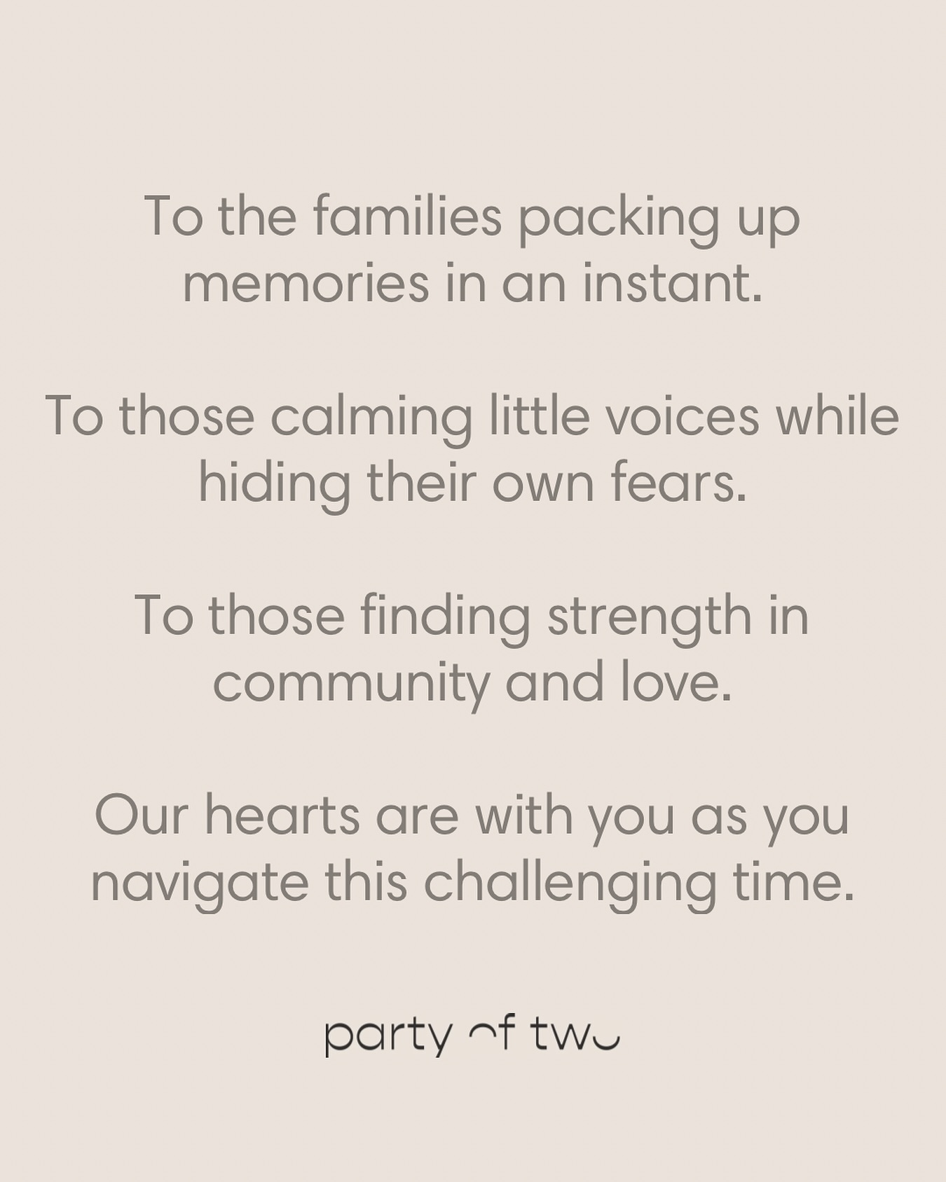 Stay strong, LA ❤️🩹.