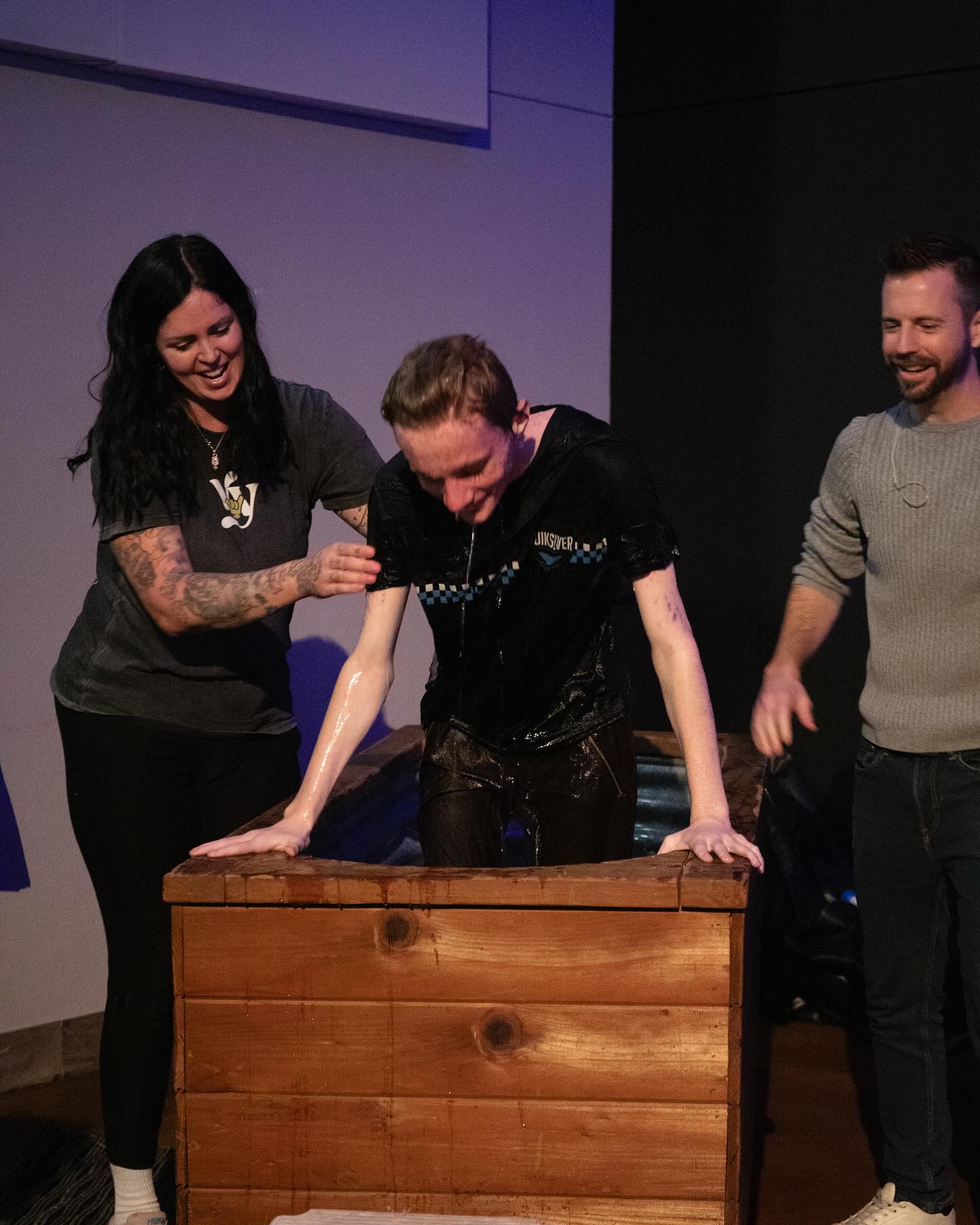 Congrats to everyone who was baptized on Sunday. We are honored to walk alongside you on this beautiful journey.