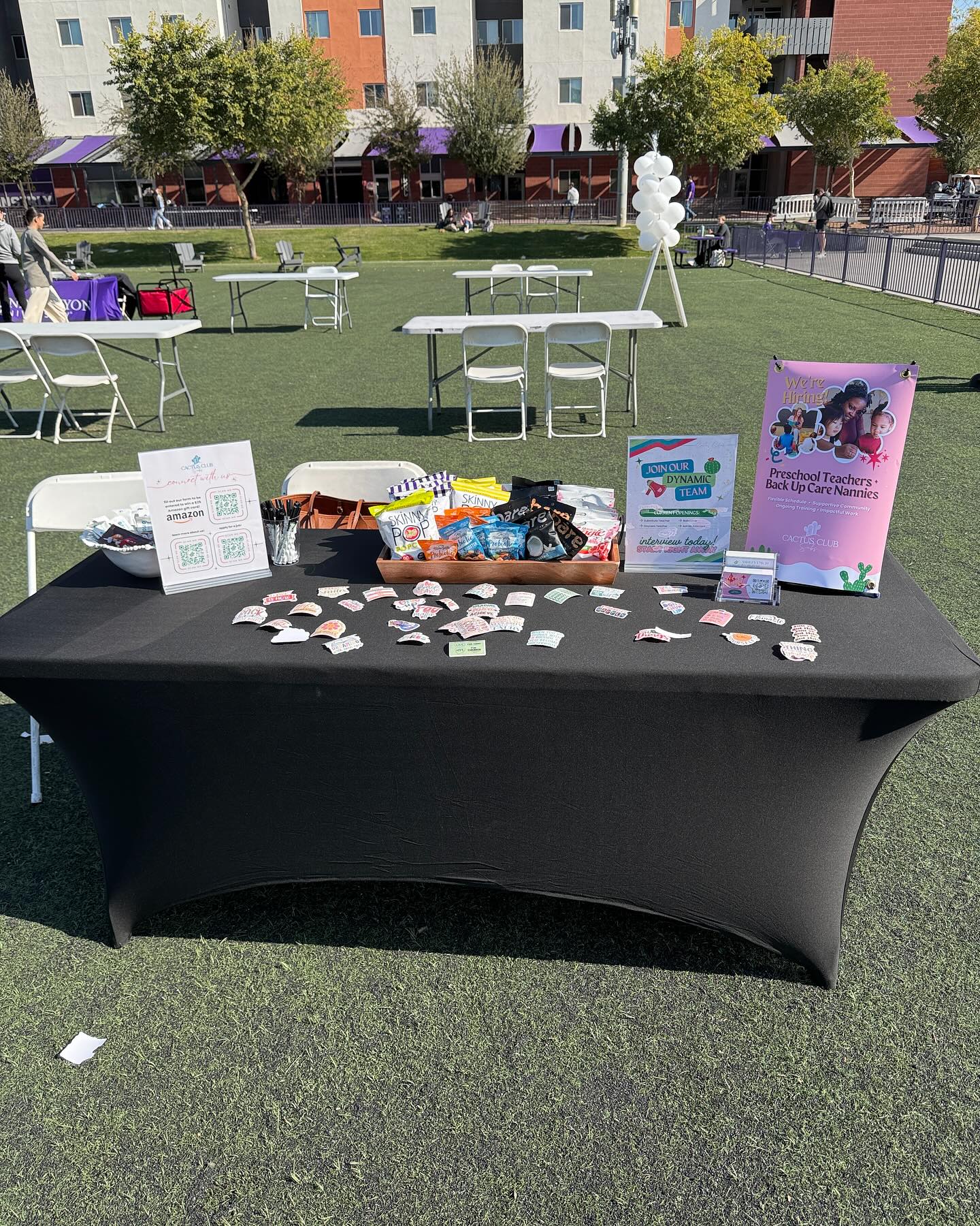 Where so happy to be here on GCU’s campus! 💜
.
#gcu #cactusclub #substituteteachers #phoenixjobs