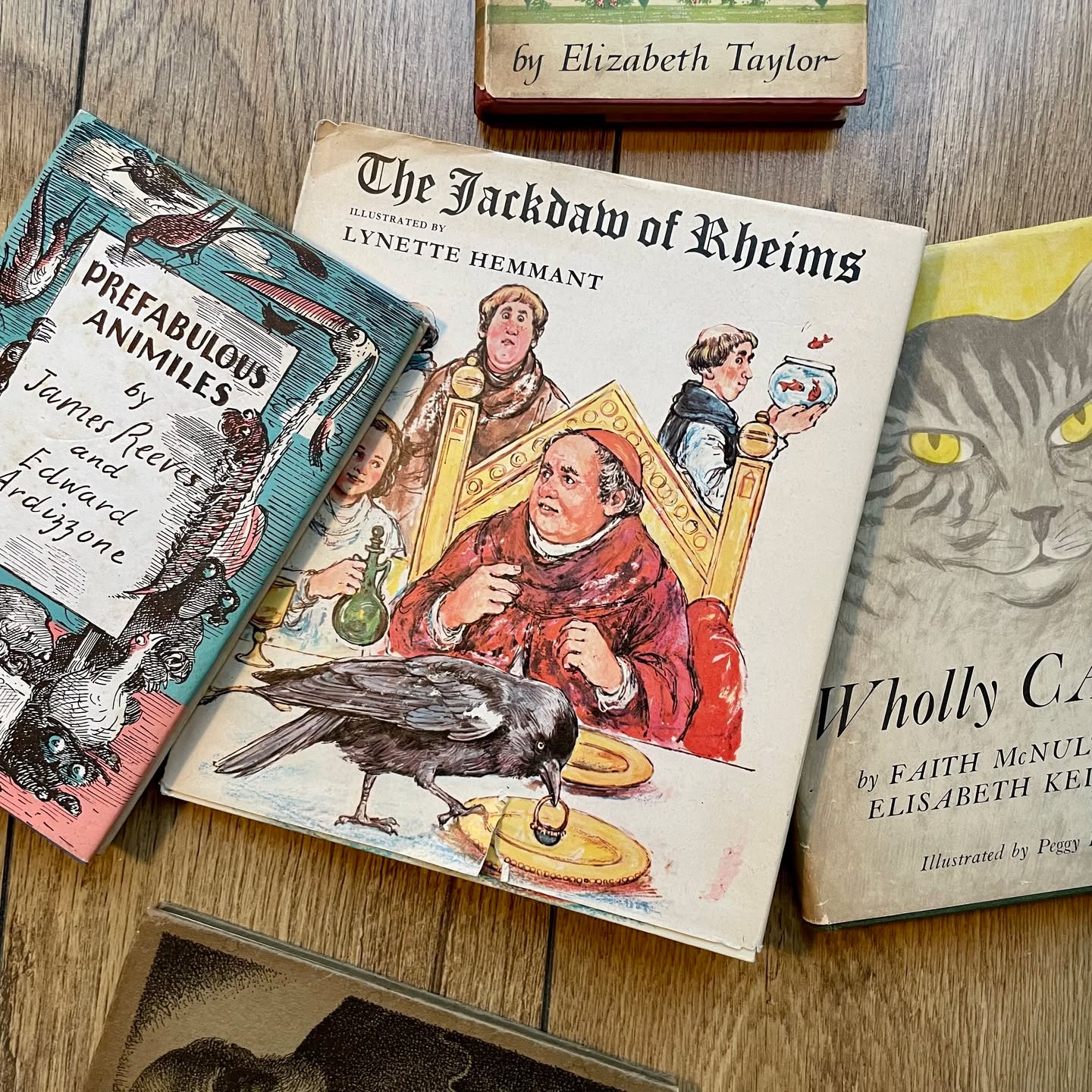 It’s probably not everyone's idea of a perfect afternoon, but we've been having almost too much fun reorganising our bookcases, separating our poetry and larger-format illustrated books from our fiction, and rediscovering a few treasures at the same time.
.
One of those rediscoveries is this Ingoldsby Legend of ‘The Jackdaw of Rheims’, originally written in the early nineteenth century by Richard Harris Barham, and illustrated by Lynette Hemmant in a publication from 1976. It is a lovely poem about a noble Jackdaw who steals a ring from the Cardinal Lord Archbishop of Rheims, and the mayhem that ensues. It is beautifully illustrated, and with a rhyme and rhythm that makes it a delight to read aloud. Highly recommended: we’ve had a quick look, and second-hand copies seem to be available online, if anyone is interested!
.
.
.
.
.
.
#books #livingwithbooks #beautifulbooks #bibliophile #booknerd #bookobsessed #readingaddict #illustration #bookillustration