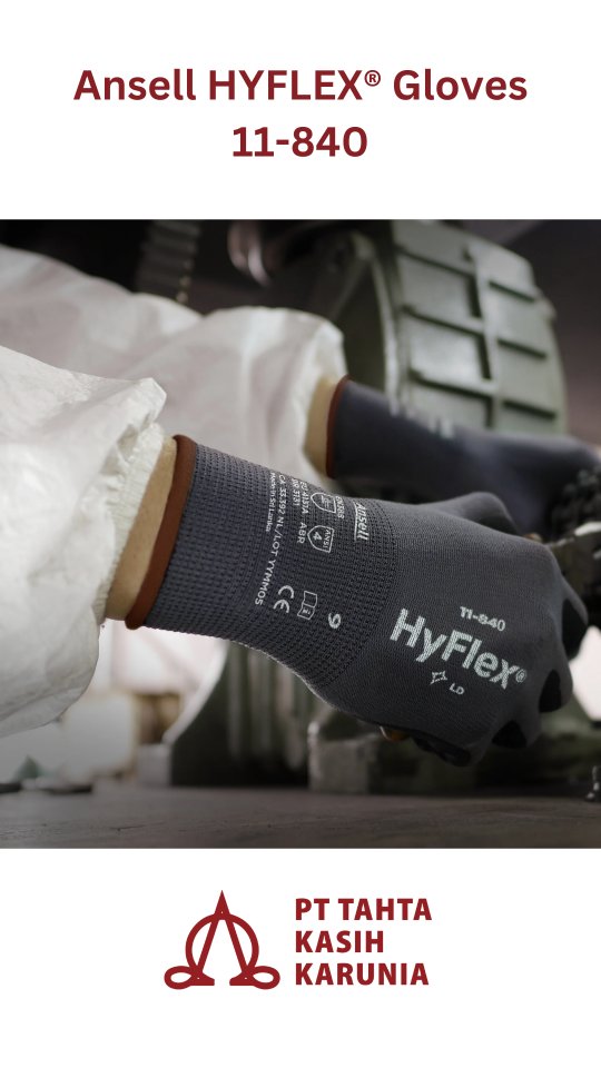 Ansell Multipurpose Gloves :)
Sarung tangan yang dapat digunakan dalam banyak aplikasi industri. Sarung tangan ini memberika perlindungan dan kenyamanan untuk segala aktivitas pekerjaan.
Butuh alat keselamatan kerja? TKK Safety Solusinya.
We are Importer & Distributor for Safety, PPE & General Items.
You Request, We Provide
Visit our Marketplace (TKK Safety)
Tokopedia, Shopee & Tiktok Shop
#TKKSafety #SafetyFirst #SafetyTools #HSETools #KeselamatanKerja #AlatKeselamatanKerja #K3HSE