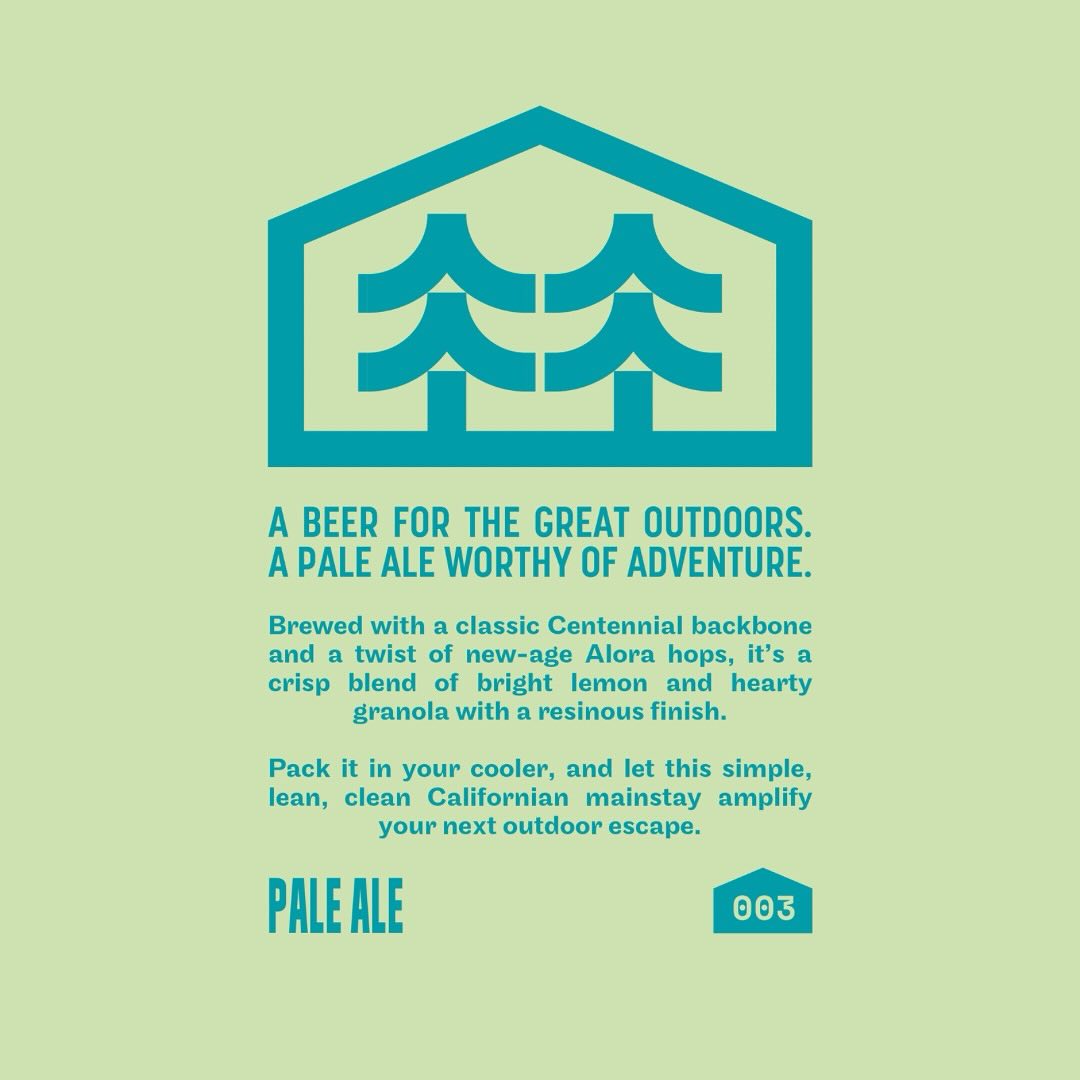 SOPAC PALE ALE.
A golden glow to complement your Saturday plans.
Amplify your next adventure with these bold flavors.
On tap and available to-go in 4 Pack 16oz Cans.