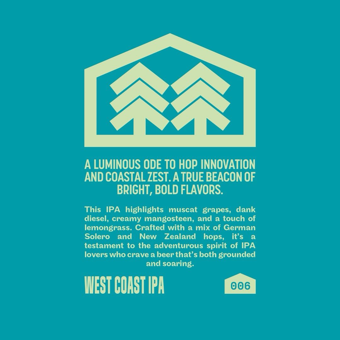 SOPAC WEST COAST IPA.
Feeling rather poetic about this one. Adjectives aside—It’s just damn delicious.