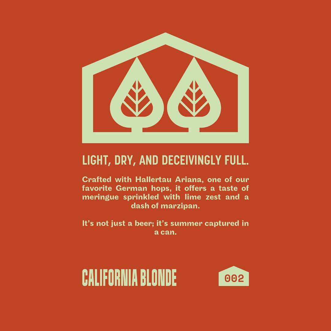SOPAC CALIFORNIA BLONDE.
Back on Tap!
We’re getting ready for summer extra early over here. Come soak up the goodness.