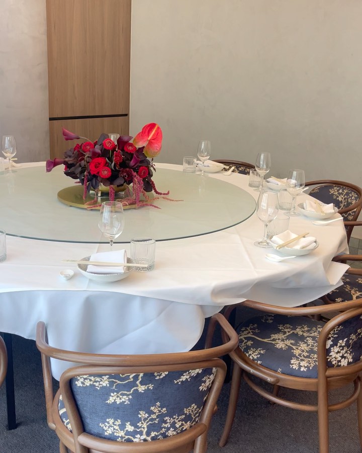 Rich reds brought to life for @laprairie Lunar New Year in the stunning function space @longtimedining