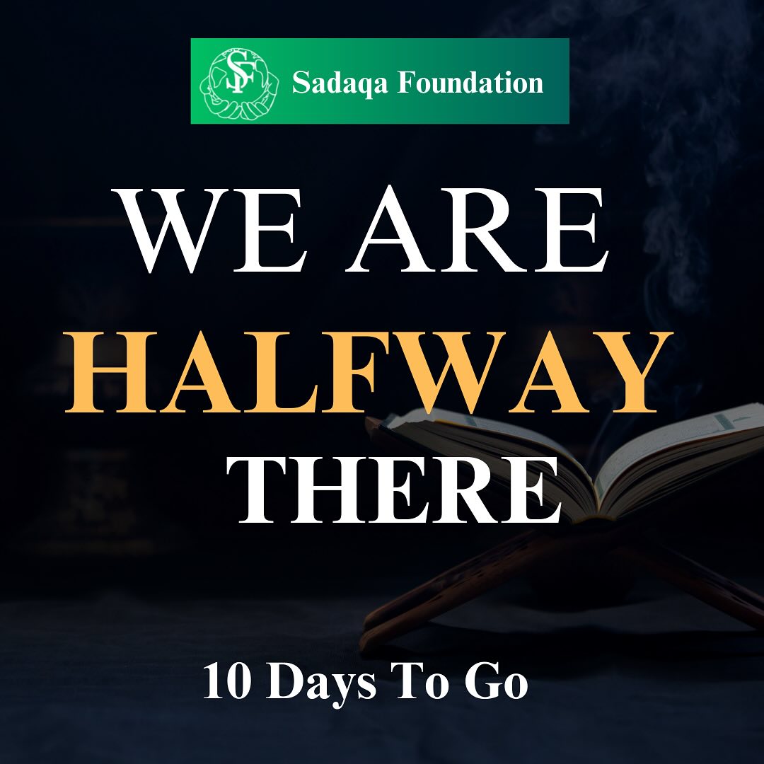 Ramadan is coming to an end, let’s finish strong and keep on giving!
#aminalegacy #sadaqafoundation #blessings #ramadanspirit #savinglives #compassion #generosity #ubuntu #keepongiving