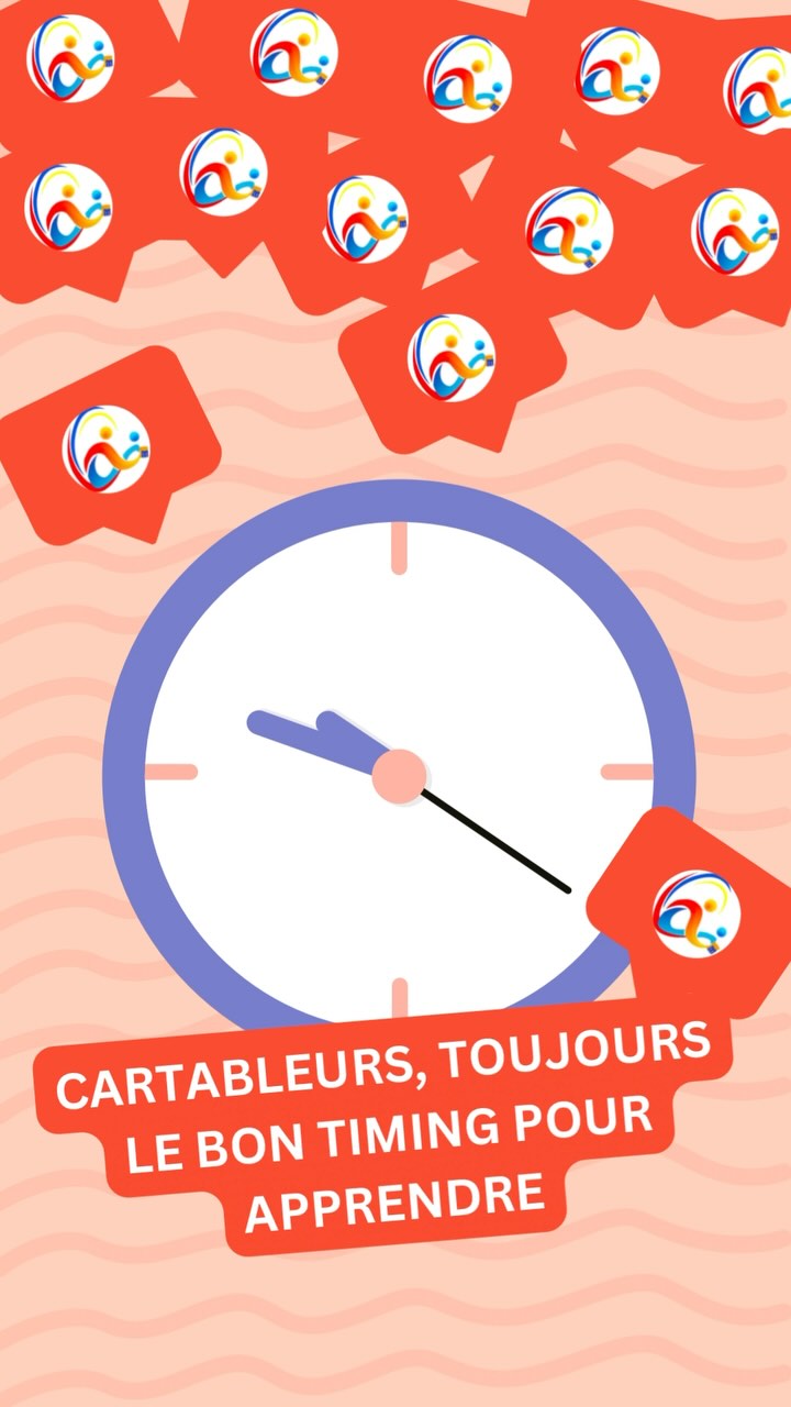 🕙Cartableurs, toujours le bon timing pour apprendre!
⏰Changement d’heure, pas de panique ! Même si le temps file, notre équipe est là pour t’aider à rattraper la montre.
📖 Besoin d’un coup de main ? Viens nous voir !📚
#cartableurs #soutienscolaire #aideauxapprentissages #stlaurentsursevre