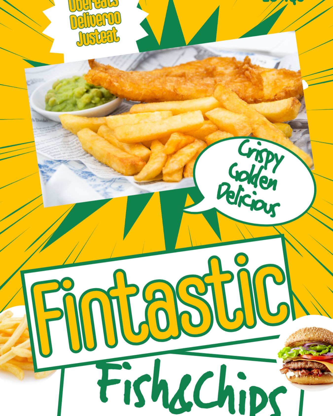✨Monday cravings sorted!
Start your week the proper way — golden fish, crispy chips, and all the trimmings.💫🍔🎣
Pop by and treat yourself — you deserve it!
#FishAndChips #MondayMood #BroadwayMarketEats #ChippyLove #HackneyEats