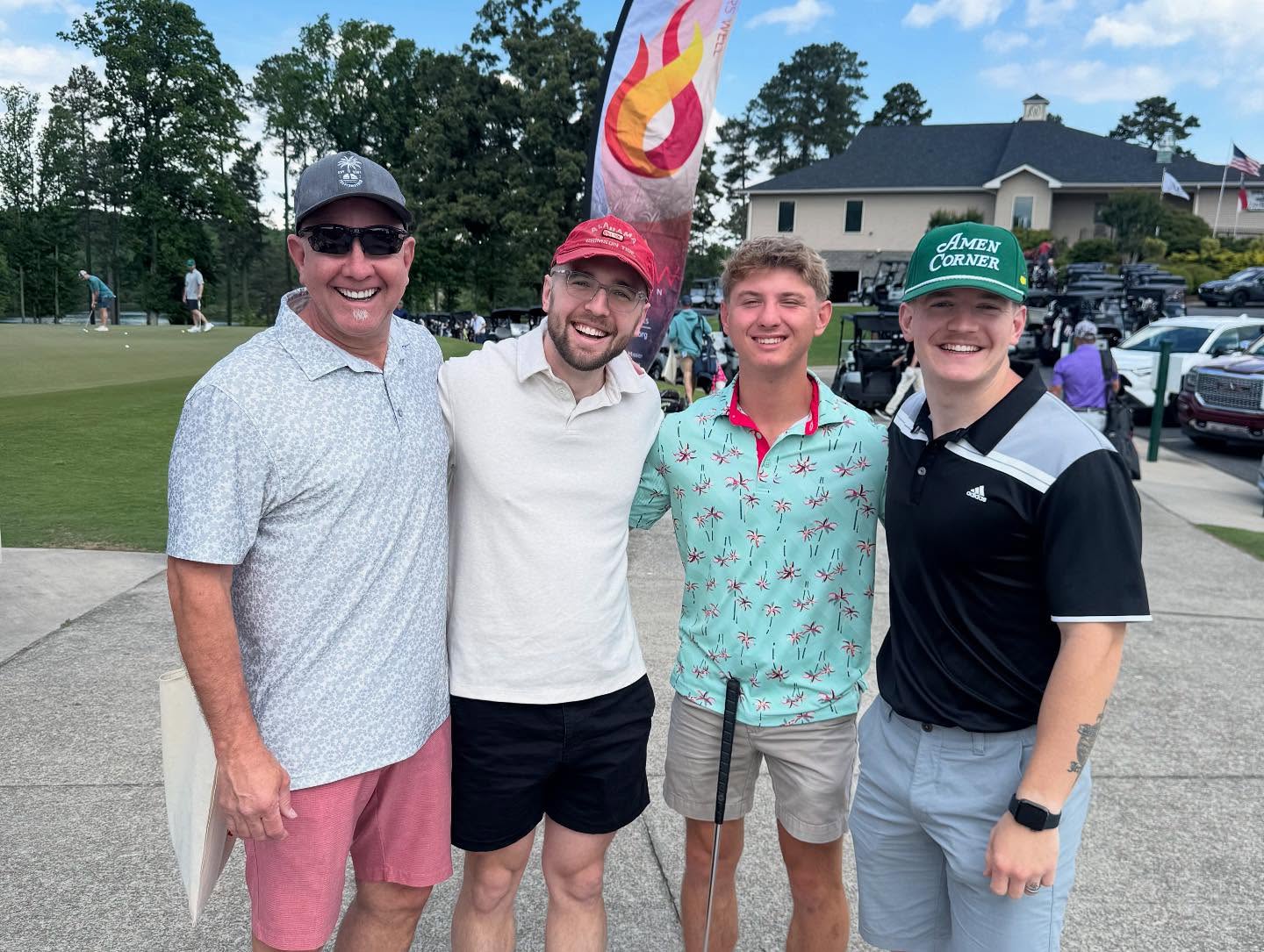 We just had...the BEST day at the 7th annual GLOW GOLF tournament!! Perfect weather...Wonderful group of golfers...Just feeling so happy and grateful for EVERY sponsor, golfer, volunteer, raffle item donated! 😊⛳️THANK YOU EVERYBODY!!! You help us keep GLOWING!! ❤️🔥🌏 #goloveotherswell