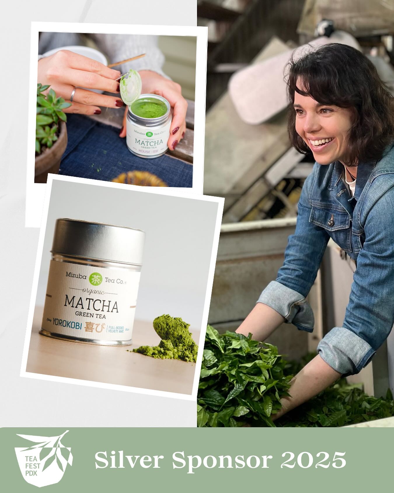 With @mizubateaco, our 2025 Silver Sponsor, every cup tells a story 🍵✨
For over a decade, Mizuba has built cherished friendships with incredible tea producers and their families in Uji, Japan, honoring tradition, supporting sustainable practices, and sharing the heart of Japanese tea with the world.
Mizuba stands by farmers preserving centuries-old techniques: the kind that make matcha not just a drink, but an art. 💚
So whether you’re just discovering the beauty of Japanese tea or looking to elevate your daily ritual, Mizuba is here to guide you to your perfect matcha moment. Because this isn’t just about tea, it’s about connection, care, and a deep respect for where it all comes from.
•
#teafestpdx #tea #matcha #mizubamatcha #matchamoment #pdx #portland #tealife #fromujiwithlove #connection #tradition