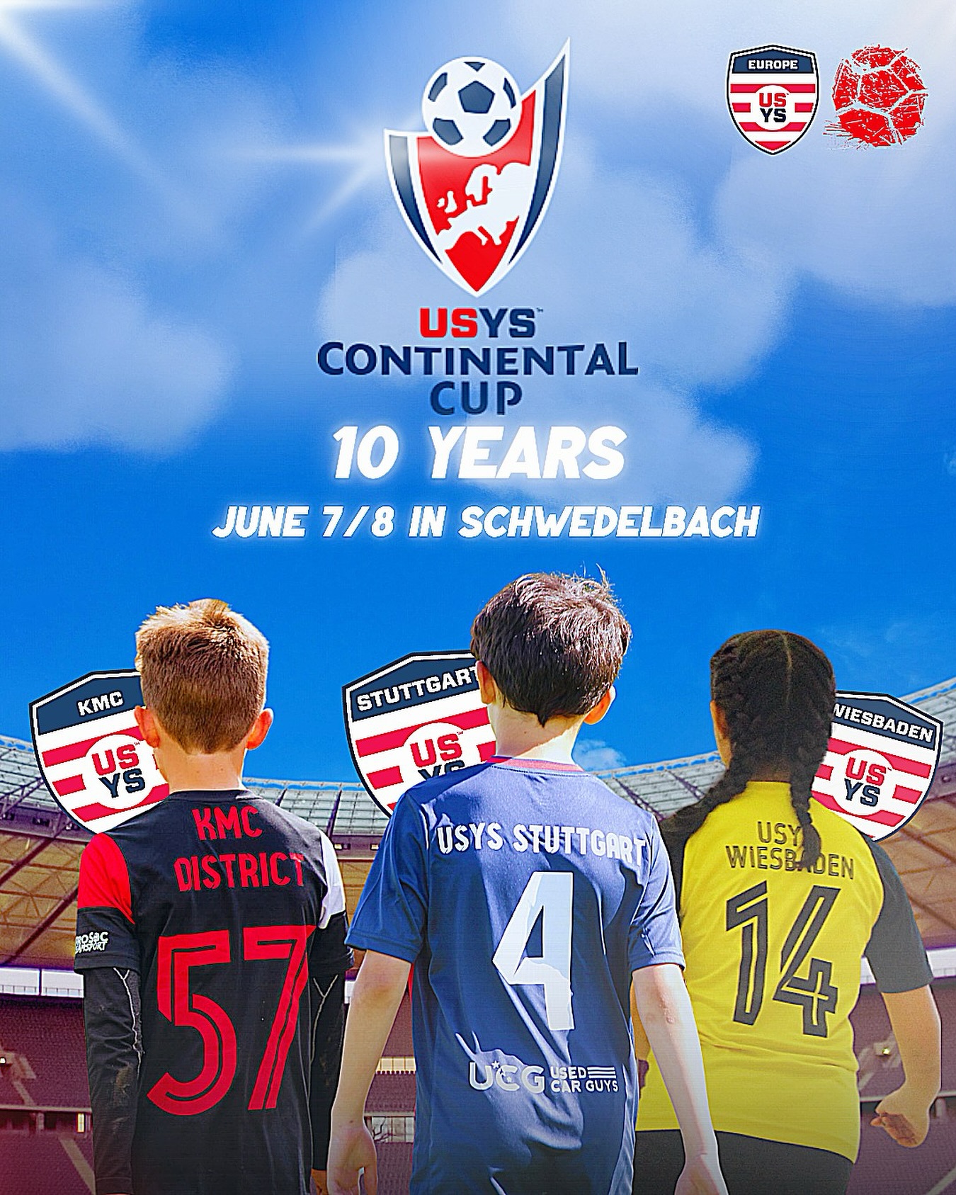 10 years strong and still going
Clubs from all over repping their regions ⚽️
USYS Europe turning up for the Continental Cup 2025 🔥
You don’t wanna miss this.
#continentalcup #usyouthsoccer #ussoccer #usys