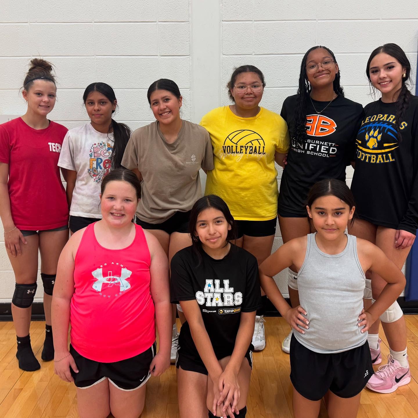 Huge thanks to these amazing ladies (and a few not pictured) for their dedication! Their hard work on foundational skills has really paid off. Give them a compliment if you see them - they've earned it!๐