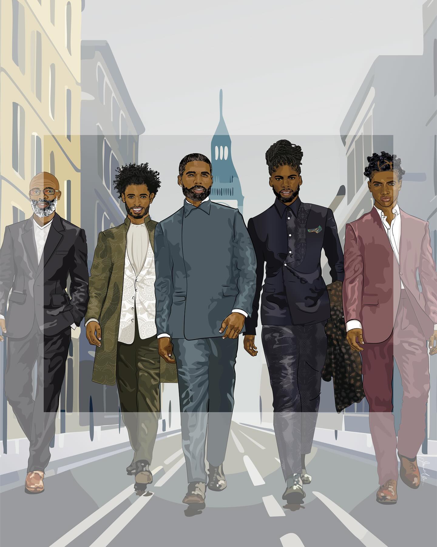 Illustrations that honour how he shows up - with presence, not perfection…Oh, and a good suit! 😉
Celebrating individuality with thoughtfulness and attention to detail.
#cardswithsoul #ionnamariedesigns #theebonyartist #greetingcardswithmeaning #blackbritishdesign #cardart #blackgreetingcards