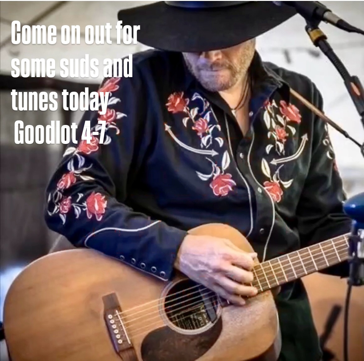 Come on out catch some rays and great tunes and fantastic beer at @goodlot.beer today 4-7