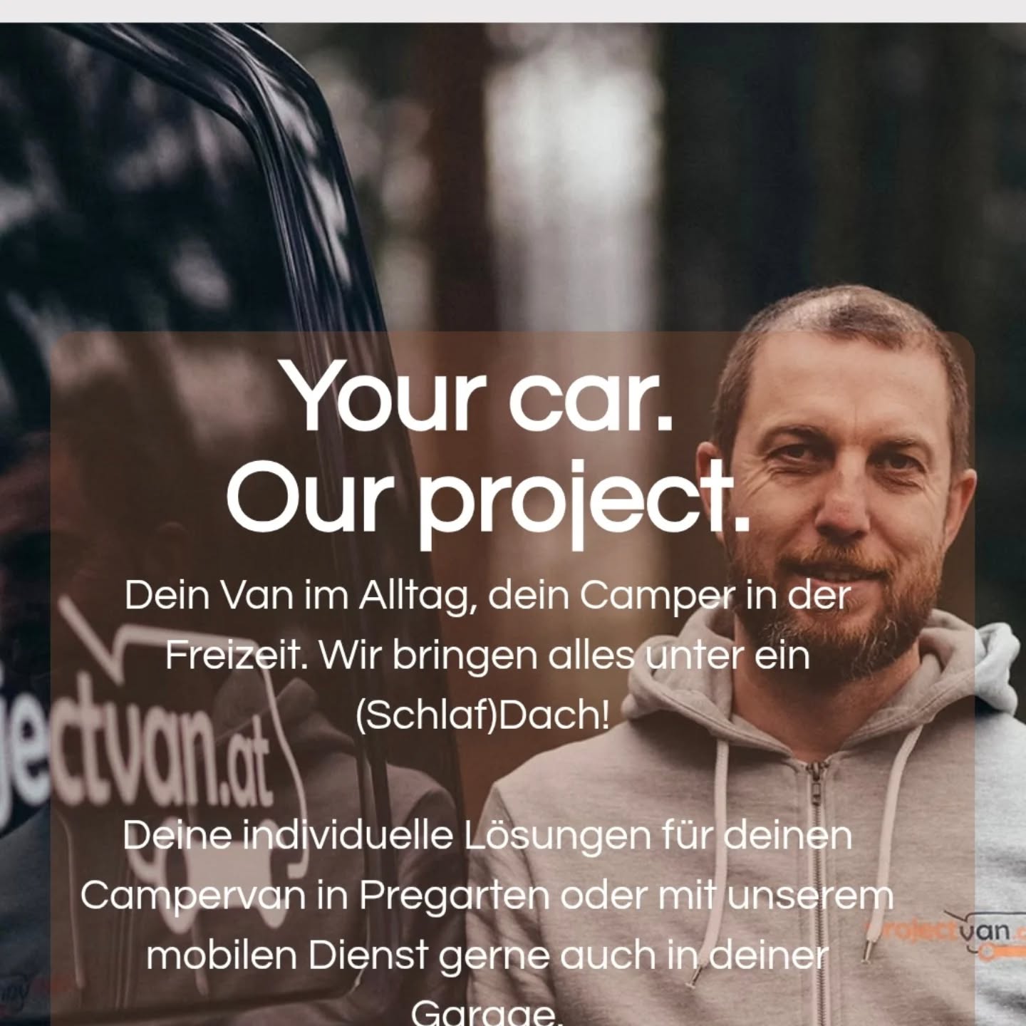 🚎 Unsere neue Homepage ist online!
👉 www.projectvan.at
Individuelle Vans - your car, our project