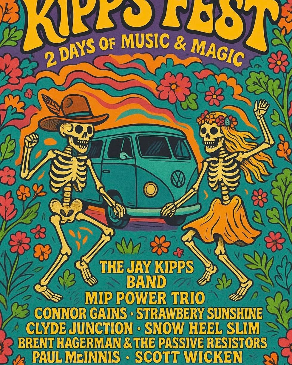 This is going to be epic! Aug 30th & 31st. Gates open for camping 11:00 am Aug 30th. DM me for tickets! Featuring @jaykippsband @conorgains @mippowertrio @snowheelslim @mermaidbytrade @scottwickensongwriter @passiveresistor @the_supervoids @supernaturabuffalo @pauljmcinnis Clyde Junction @maddieballmusic @devodrum @mipsmusic @grzesiumusic @curtisdohertyart