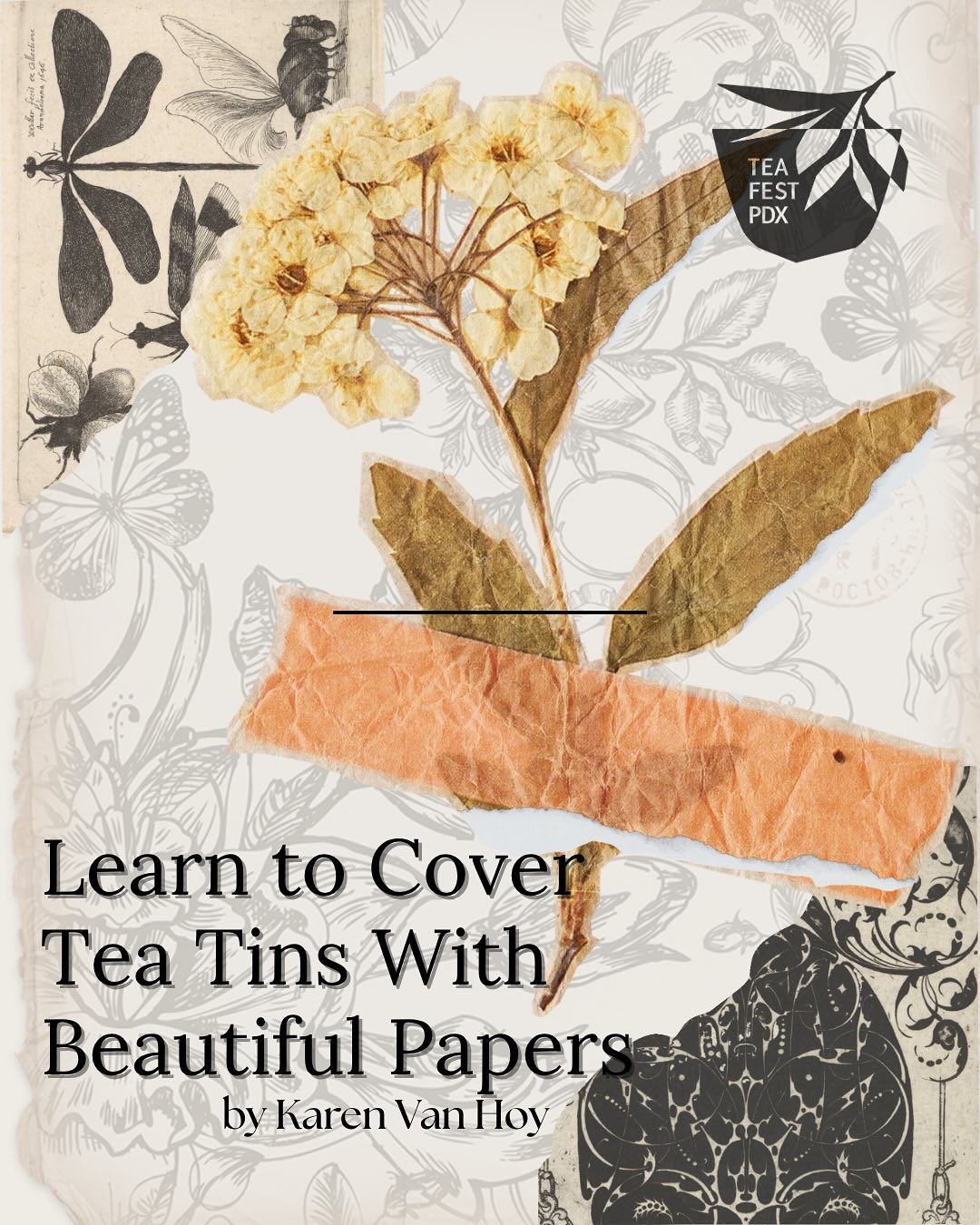 ✨TeaFestPDX Class Highlights! We are so excited about the range of classes we have this year, and we wanted to take a moment to feature a few of them:
Learn to Cover Tea Tins With Beautiful Papers
3:00 - 3:45 pm; Karen Van Hoy
We’ve all admired and perhaps even collected those pretty tea tins from Japan, covered in pretty chiogami papers. With a few simple but precise tips, you can learn to duplicate this process. You’ll learn about different types of tins, why some papers work and some not so well, and how to avoid pitfalls. You’ll be able to leave with one, if not two beautiful tins. All materials provided. Since sharp blades are used, this class is limited to adults.
—
How Much Caffeine is In My Tea?
11:15 am - Noon; Angela McDonald
Myths abound among tea drinkers wanting to know how much caffeine a cup of tea contains. Unfortunately there are very few solid answers to this simple question but most of what we are told is misleading. This class explores the factors that determine the caffeine content in tea and how much of it actually gets into the brew.
—
Tea Throughout the Day with Jane Austen
10:00 - 10:45 am, Lisa Hand
In the year celebrating the 250th anniversary of her birth, join us for a charming and insightful exploration of the social and cultural significance of tea in the world of Jane Austen. We will glimpse a gentler time, walk through the day and the rituals that shaped life for Jane, her family, characters and contemporaries. Presented in period attire by Lisa Hand of Wind Horse Antiques and her lovely assistant, Lynelle Tarter, expert in numerous topics of the era.
-
Classes are booking up quickly, so don’t miss out on your chance to experience tea in whole new ways, learn something new, and perhaps even embark on an adventure through tea. Register for classes through the link in our bio!✨🫖