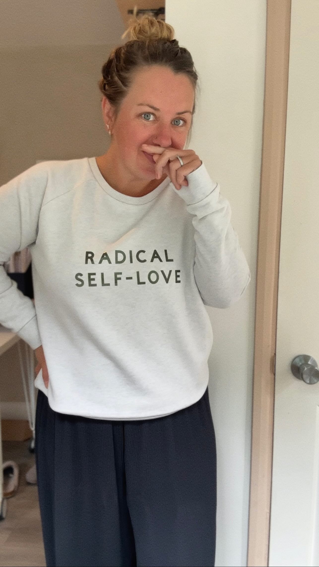 The jumper that brought me back to sharing. Magical. ✨ Also, you’re magical, thank you for still being here. 🤍