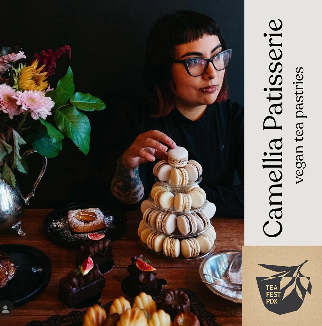 Counting down the days until TeaFest PDX! We honored to have the following food vendors available for you on Saturday:
@camelliapatisserie ✨
@nomnombaopdx ✨
@pidginholepdx ✨
@red_robe_teahouse ✨
•
Important note: There are no certified GF vendors, so if you require GF food options, as always, feel free to bring your own food to the festival!
•
#tea #teafestpdx #pdx #portland #portlandevents #teafestival #teafood #snacks #community