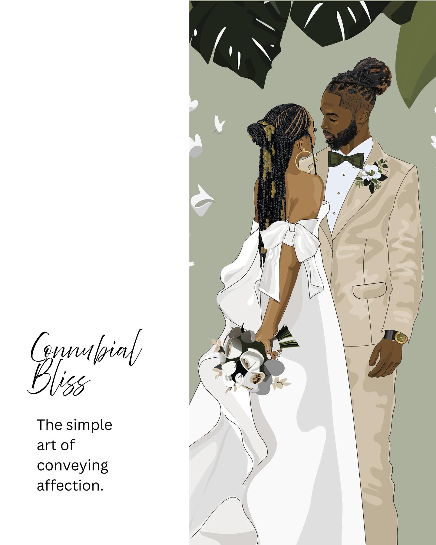 Elevate your wedding wishes and put the spotlight on his soulful style with this thoughtfully illustrated card design, perfect for expressing heartfelt congratulations to the newlyweds.🖤
#weddingcard #blackcouple #marriagestationery #ionnamariedesigns #theebonyartist #blackweddingcards #congratulations #lovejoyhappiness
