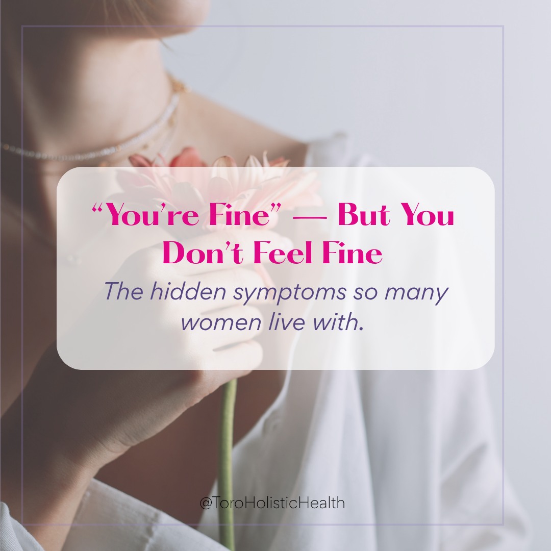 “You’re Fine” — But You Don’t Feel Fine
Have you ever been told your symptoms are “normal” — but deep down, you know something’s off?
You’re not imagining it.
✨ Constant fatigue, cravings, mood swings, bloating — these aren’t just random annoyances. They’re your body’s way of asking for support.
From PMS to poor sleep, blood sugar crashes, and inflammation…
These symptoms are often overlooked, but they’re deeply connected.
🌿 Your body isn’t broken. It’s wise.
And healing starts by listening.
That's why we created MoonWise, a new way to reset and realign through fasting that flows with your cycle.
💛 Save this post if it feels familiar.
🌙 Want to go deeper? Join the MoonWise waitlist — link in bio