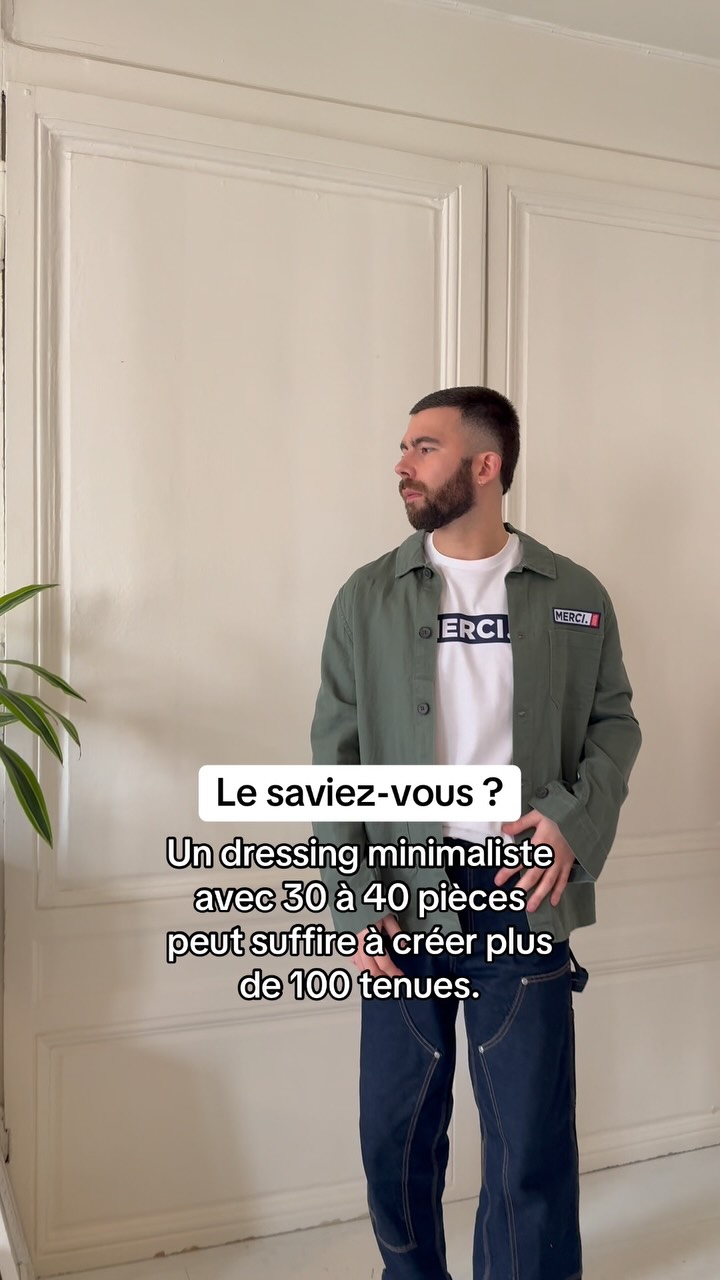 Découvrez la puissance d’un dressing minimaliste : avec seulement 30 à 40 pièces soigneusement sélectionnées, vous pouvez créer une multitude de tenues adaptées à toutes les occasions. Moins de vêtements, c’est plus de liberté, plus de créativité, et un style qui vous ressemble vraiment.
Optez pour la qualité, la simplicité, et réinventez votre manière de vous habiller au quotidien.
Chez Merci Madame Monsieur, on imagine une mode où la qualité prime sur la quantité :
🖤 Des basiques intemporels
🎨 Des pièces faciles à mixer
♻️ Un vestiaire qui simplifie la vie
Changer de style, c’est parfois juste réapprendre à aimer ce qu’on a déjà.
#lesaviezvous #slowfashion #minimalisme #moderesponsable #consommerautrement #lessismore