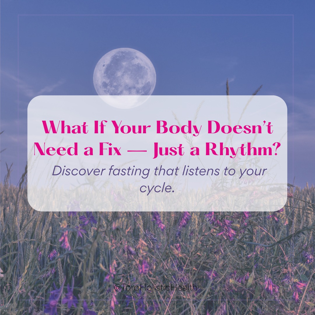 What If Your Body Doesn’t Need a Fix — Just a Rhythm?
Fasting isn’t just about food.
When done gently and cyclically, it becomes a tool for healing, clarity, and energy.
But here’s the truth:
Most fasting advice is built for male biology — not our beautifully cyclical bodies.
That’s where MoonWise comes in.
It’s our new 6-month holistic journey that helps women fast in harmony with their hormones — whether you’re menstruating, in perimenopause, or postmenopausal.
🌿 Rebalance your cycle
🌿 Ease inflammation
🌿 Sleep deeper, think clearer, feel more like you again
✨ This is fasting that flows.
💛Join the MoonWise waitlist today — and be the first to know when we open door— link in bio
💛 Your body knows the way. We’ll help you listen.
#MoonWise #WomenWellness #HormonalHealing #GentleFasting #CycleAwareness #HolisticHealth #RootedInRhythm